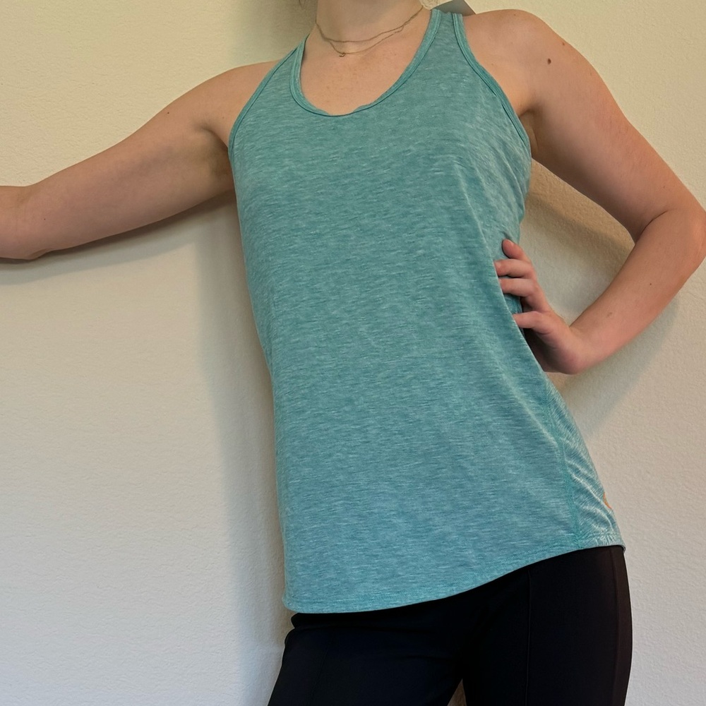 Lucy Blue/Teal Tank Top